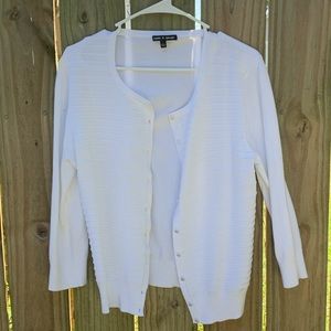 cable & gauge cardigan